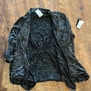 NWT! Black and Gray Cardigan